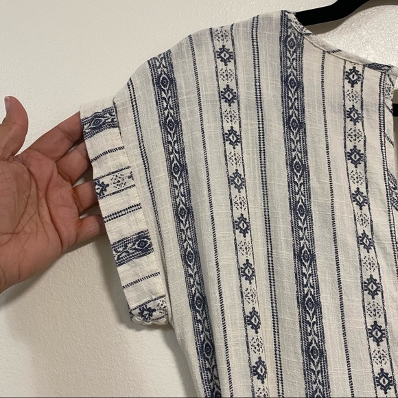 Monteau Bohemian Wide leg Jumpsuit Size Medium - Picture 8 of 12